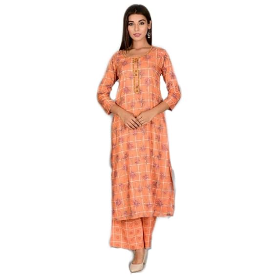 Straight Cotton Kurta Kurti 