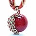 Bohemia Cats Eys Opal National Personality Peacock Pendant Necklace for Woman Fashion Jewelry 18