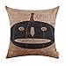 LINKWELL 45x45cm Halloween All Hallows Eve Lantern Pumpkin Skull Cushion Covers Pillow Cases Kid Decor