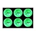 Night Eagle CV LED Golf Balls - Light Activated - No Timer - 6 Pack