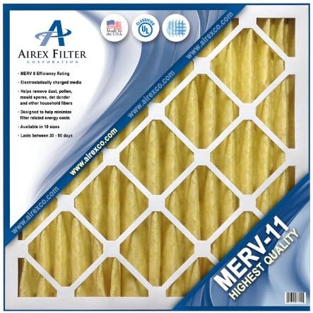 14x30x1 Pleated Air Filter MERV 11 - Highest Quality - 6 Pack