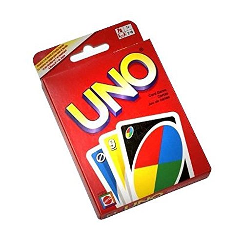 Generic NEW UNO Standard 108 English Fun Cards Game for Family, Number One for Family Fun