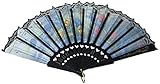 21 Fans Spanish Hand Fan Decorative Design 1 Tulip