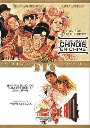 Les Tribulations D Un Chinois En Chine L Homme De Rio Coffret 2 Dvd Amazon Fr Jean Paul Belmondo Ursula Andress Maria Pacome Francoise Dorleac Jean Servais Roger Dumas Philippe De Broca Jean Paul Belmondo