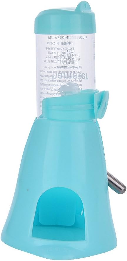 ShareWe Automatic Pet Water Dispenser Bottle for Hamsters Rats Guinea Ferrets Rabbits Small Animals (80ml, Blue) - Image 3