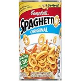 Campbell's SpaghettiOs Canned Pasta, Original, 22.4 oz. Can (Pack of 12)