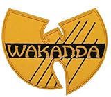 BLACK PANTHER WAKANDA Patch Superhero Comics Logo Character Theme Series New 2018 Marvel Movies Embroidered Sew/Iron on Badge DIY Appliques