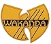 BLACK PANTHER WAKANDA Patch Superhero Comics Logo Character Theme Series New 2018 Marvel Movies Embroidered Sew / Iron on Badge DIY Appliques