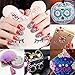 Rhinestone Stickers for Craft, Self-Adhesive Gem Stickers Shinning in 15 Colors & 5 Sizes, Crystal Diamond Jewels Stickers for Embellishment DIY, Face, Nails 15 Sheets