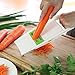 Zanmini Vegetable Cutter Food Chopper,5 in 1 Multi-functional Food Slicer Cheese Grater Kitchen Set comes with Food Holder, Fruit Peeler and 5 Stainless Steel Blades,Best Hand-held Best Mother's Gift