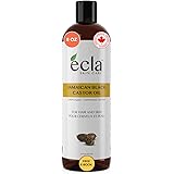 Jamaican Black Castor Oil for Hair Growth - Certified Organic 100% Pure Leave In Conditioner (240ml - 8 Oz) Best Hair, Beard,