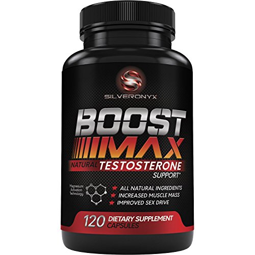 Extra Strength Testosterone Booster (120 Capsules) for Men - Natural Stamina, Endurance and Strength Booster – Builds Muscle Fast - Boost Performance - Natural Weight Loss and Fat Burning Supplement