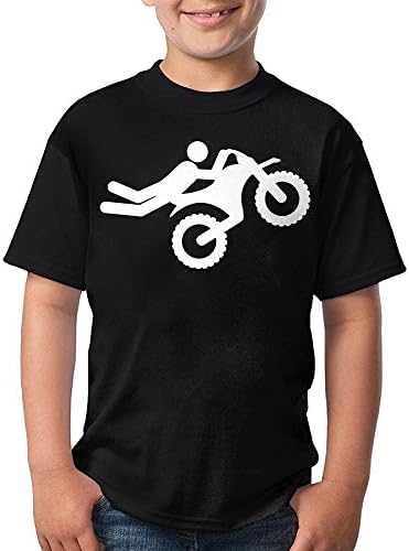 WRREL9Q Summer Adolescent Boys Short Sleeve T Shirts Causal Motocross Youth Short-Sleeved Tee