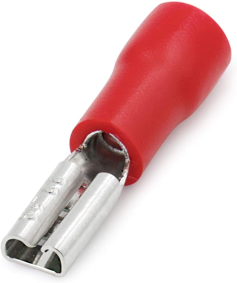 Heschen Female Quick Disconnects Vinyl Insulated 2.8 x 0.5 mm Cable Terminal for 0.51.5mm² (22