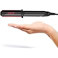 AXUF Mini Flat Iron, 2 in 1 Straightens & Curls Small Hair Straightener, 3/4 Inch Travel Flat Iron for Short Hair