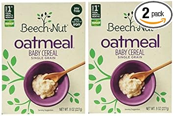beechnut oatmeal baby cereal