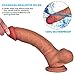 9 Inch Realistic Life with Powerful Suction Cup and Environmental Materials