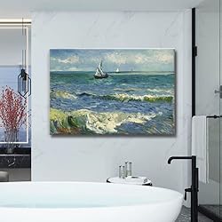 msspart Seascape Near Les Saintes by Vincent Van