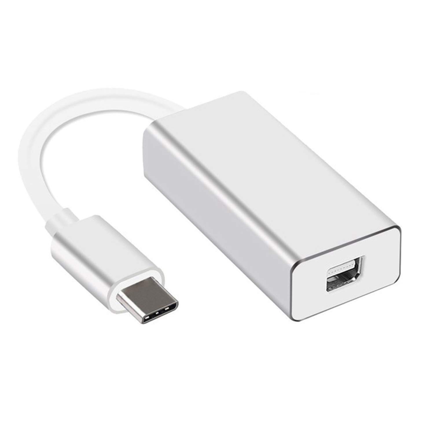 YMY USB C to Mini Displayport Adapter, 4K@60hz Type C to Mini DP Video Converter Cable Support USB-C Devices with DP/ALT Mode to LED Cinema Display, iMac etc Mini DP Display Devices