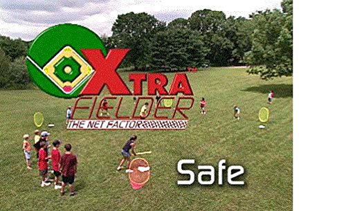 Xtra Fielder The Backyard Baseball Game 4 Net Set With Pro Strike