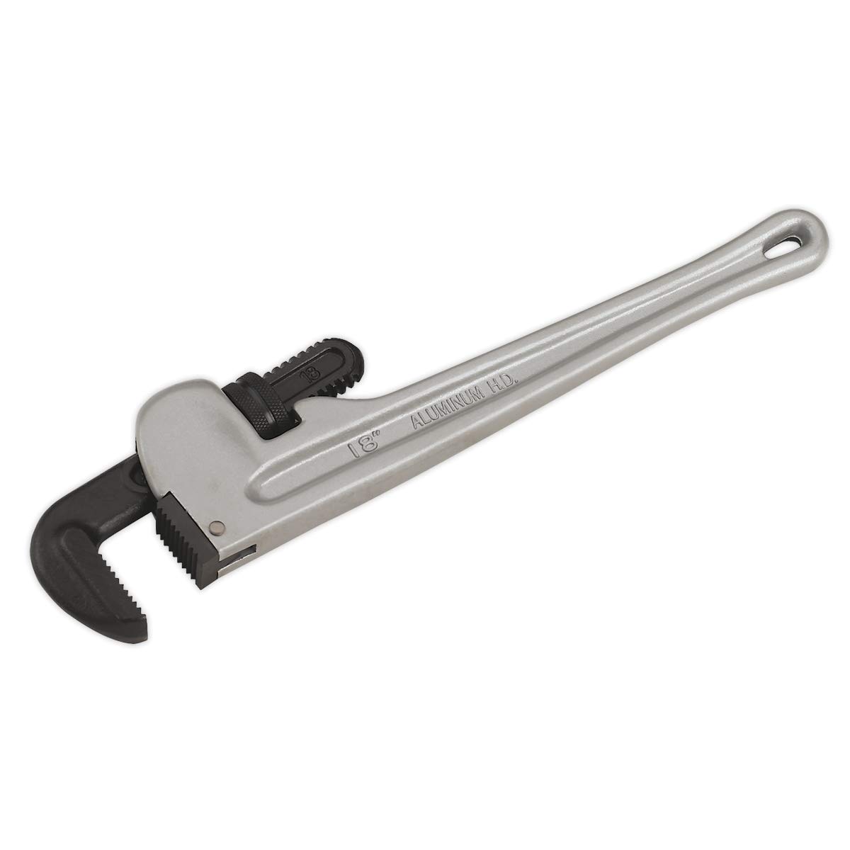 Sealey Ak5109 Pipe Wrench European Pattern 450Mm Aluminium Alloy
