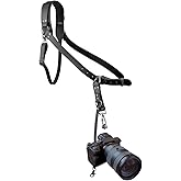 4J LEDR Leather Camera Harness for 1 Camera,Single Camera Strap for Photographers,Camera Shoulder Strap Quick Release DSLR