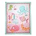 Carter's Sea Collection 4 Piece Crib Set, Pink/Blue/Turquoise