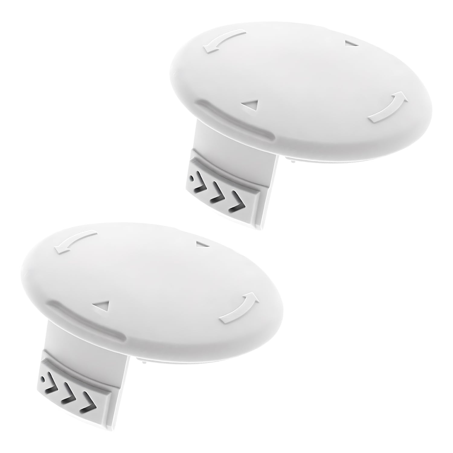 MAOZHOU Strimmer Spool Cover Set,2 PCS AC14HCA Spool Cover Cap for Grass Trimmer,Compatible with Ryobi One Plus+ String Trimmer 18V 24V 40V RY40204 RY40220 ZRP2080