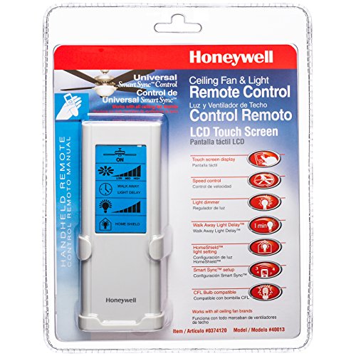 Honeywell Ceiling Fans 40013 01 Lcd Touch Screen Universal Remote