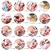 Ownsig 48pcs Big Rhinestones for Nails Colorful Nail Crystals 3D Nail Charms Diamonds for Nails (48Pcs Colorful)