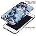 GOLINK iPhone 7 Plus Case/iPhone 8 Plus Marble Case, Matte Marble Series Slim-Fit Anti-Scratch Shock Proof Anti-Finger Print Flexible TPU Gel Case for iPhone 7/8 Plus - Blue Marble