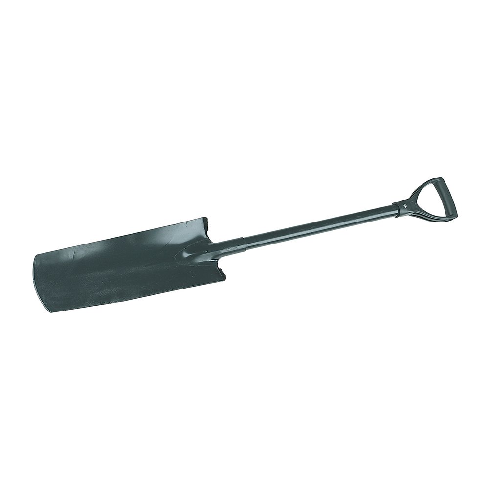 Silverline Drain Spade 1150mm (GT38), Black