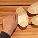 BambooMN - Disposable Food and Appetizer Wood Boat Dishes - 5.25