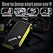 Beatit Portable Car Jump Starter (Booster Battery Charger Power Bank Vehicle Emergency Kit Compass And Built-In Flashlight) Christmas gift BT-B9