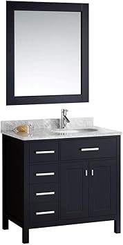 Luca Kitchen Bath Lc36clew Geneva 36 Single Left Side Drawer
