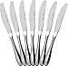 Utopia Kitchen Dinner Knives - Flatware Set Stainless Steel Dinner Knives