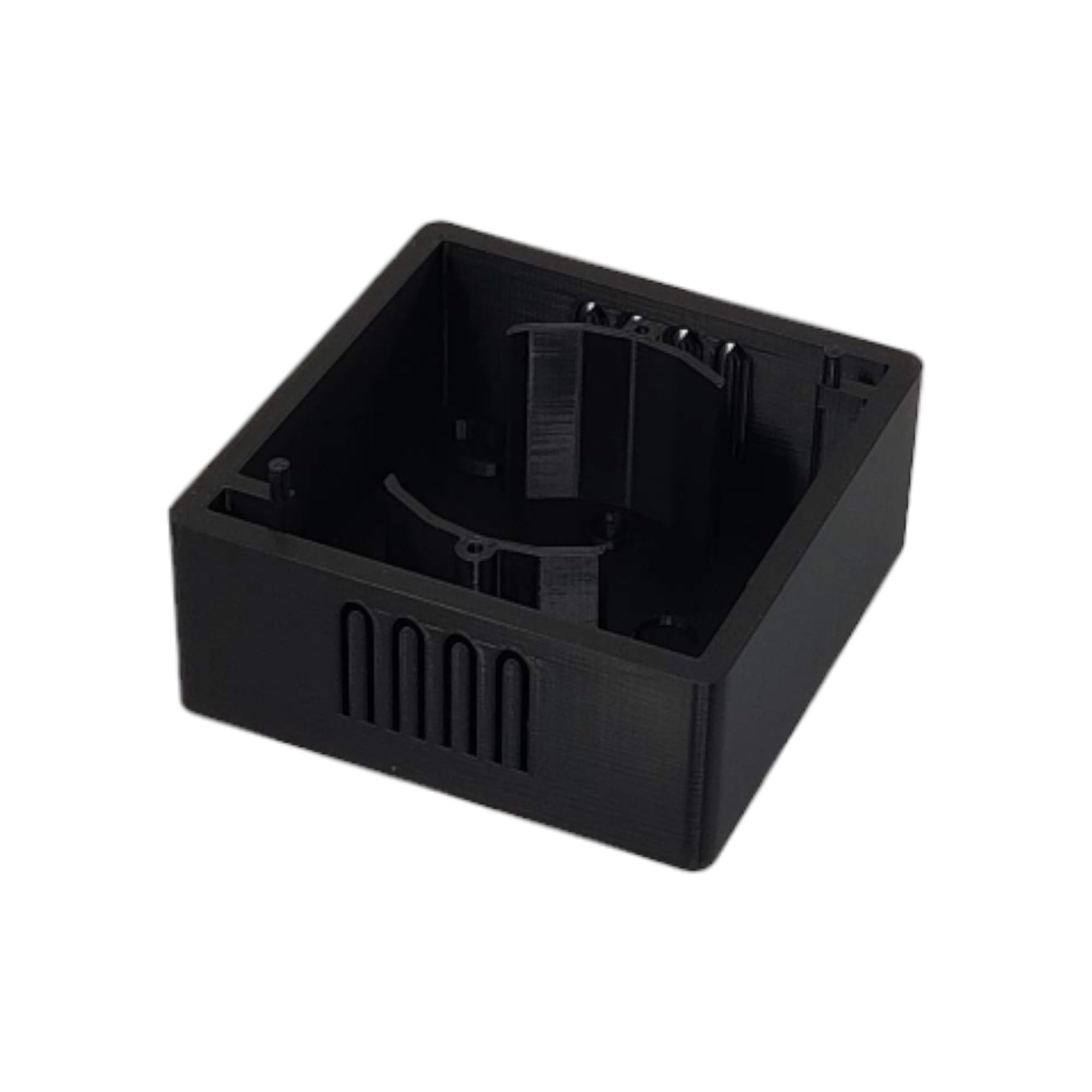 Fraos Shelly Wall - Wall Support - 3D Printed with Ready for Wall Mounting (Black, Wall)