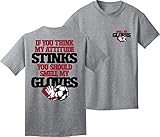 Soccer T-Shirt: Smell My Gloves Goalie Soccer