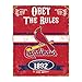 MLB St. Louis Cardinals Party Animal Vintage Metal Sign