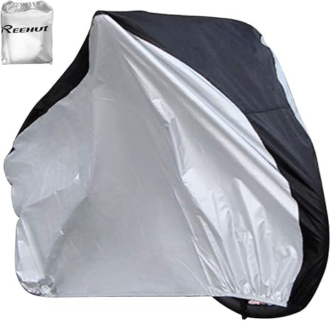 bike cover with lock holes