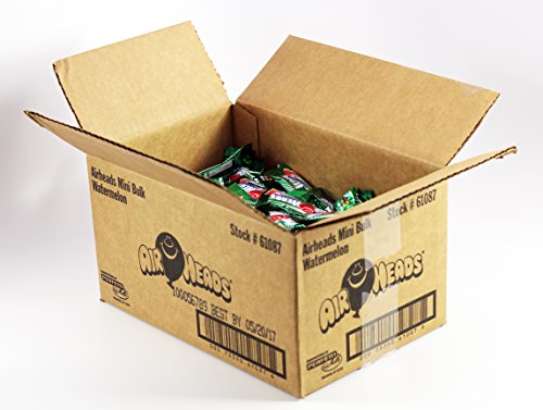 Airheads Fruit Bars Mini Bulk Case, Watermelon, Non Melting, Stocking Stuffer, Gift, Holiday, Christmas, 8 Pound - Thumbnail 4