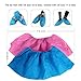 Disposable Shoe Covers, Opret 100 Pcs (50 Pairs) Extra Thick Shoe & Boot Covers Non-Slip Foot Booties Recyclable Shoe Protectors for indoors, for both Men and Women, Blue & Pink