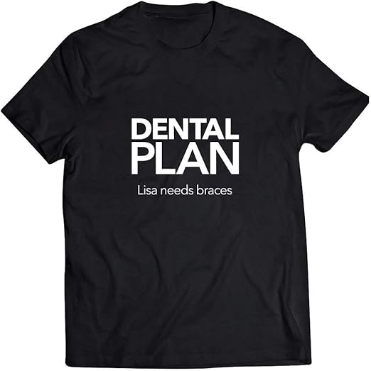 Arielletario Dental Plan 44 T Shirt for Men