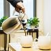 64 Oz Coffee Thermal Carafe with Lid - 18/10 Stainless Steel Coffee Thermos Carafe by Hiware - Double Walled Vacuum Carafe Insulated