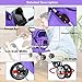 BestPet 4-Wheel Pet Stroller, Classic Purple