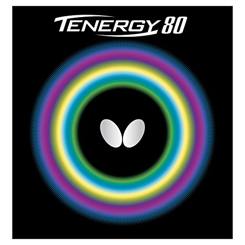 Butterfly table tennis rubber Tenergy 80, 2.1 mm, black