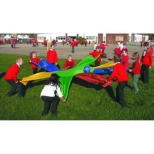 image for Sonyabecca Sunflower Parachute 8 Sheet 16 Handles Play Chute for 8 16 