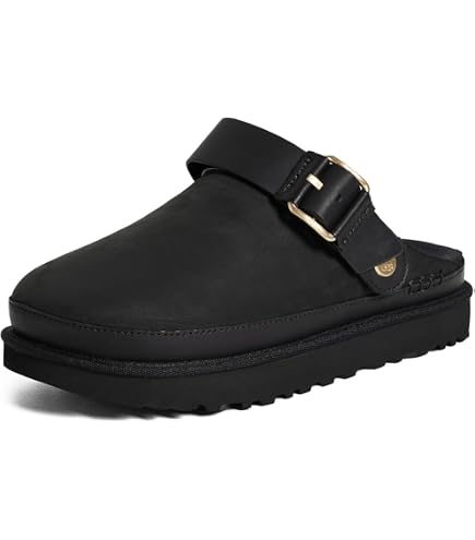 Amazon.com | UGG Women's EZ-DUZZIT Mule Sneaker, Black, 7.5