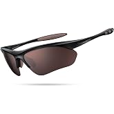 Lamicall 22g Polarized Sports Sunglasses for Men Women - UV400 Protection Sun Glasses for Running Cycling Baseball Driving