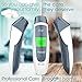 iProven Digital Thermometer for Fever - Temperature Measurements via Forehead and Ear - Pouch, Batteries, and Quick Start Guide Included - Temporal Thermometer DMT-316